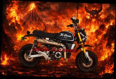 Skyteam - X-BONGO 125 ABS MATT-BLACK E5+ NEUHEIT 2026 