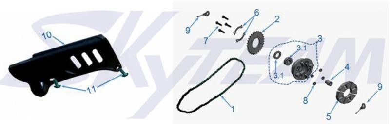 Artikelbild 1 des Artikels “Lager 6203Z Ruckdämpfer 1 STK “