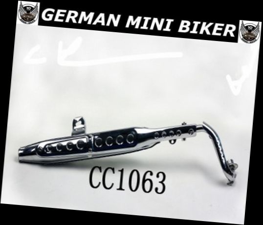 Artikelbild 1 des Artikels “Auspuff -6 Tuning Chrom EU5 CC1063 mit Lambdasonden Anschluss & e* Nr. Skymax ohne KAT! “