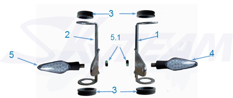 Artikelbild 1 des Artikels “-Trex LED-Blinker 1 Stück “