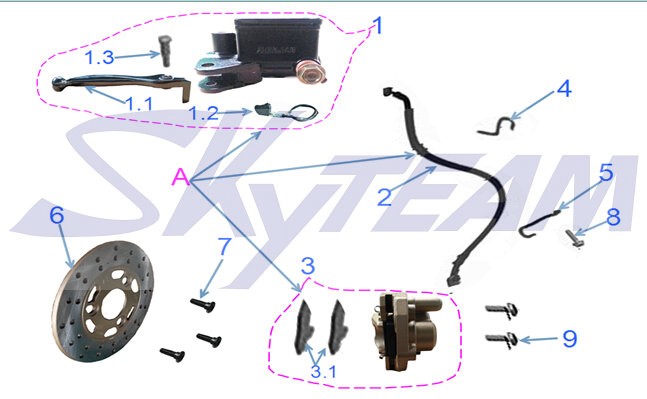 Artikelbild 1 des Artikels “-8 Halter Bremsleitung “