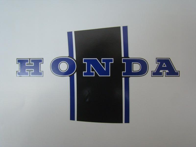 Artikelbild 1 des Artikels “Honda Bauchbinde Schwarz/Blau 1 Paar Links & Rechts “