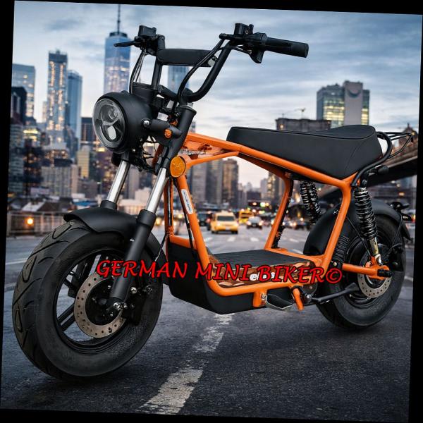 Artikelbild 1 des Artikels “E-Mini 25 Orange-Edition MOFA 25 km/h mit Klapplenker! “