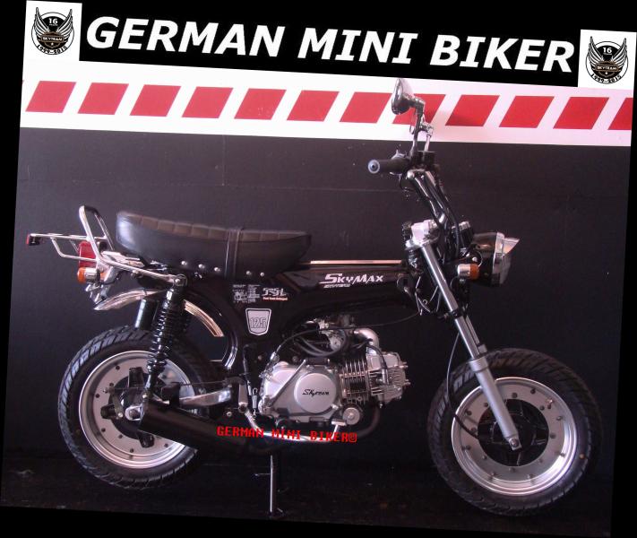 Artikelbild 1 des Artikels “AUSPUFF Skymax 125 E5 77db schwarz untenliegend mit e* Nr.! Wieder lieferbar ab sofort! “