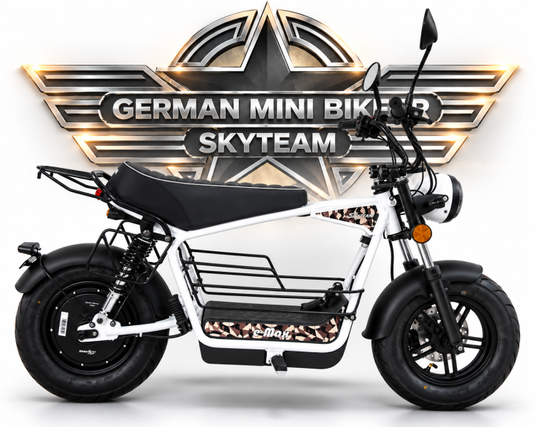 Artikelbild 1 des Artikels “E-Max 50 White-Edition mit Klapplenker! “
