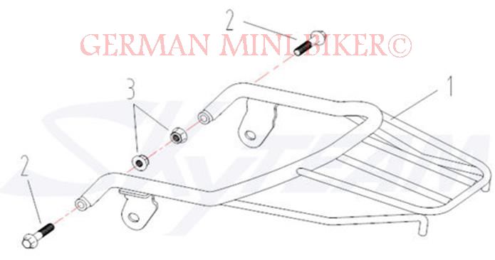 Artikelbild 1 des Artikels “Gepäckträger hinten e-Max Abb. 1 “