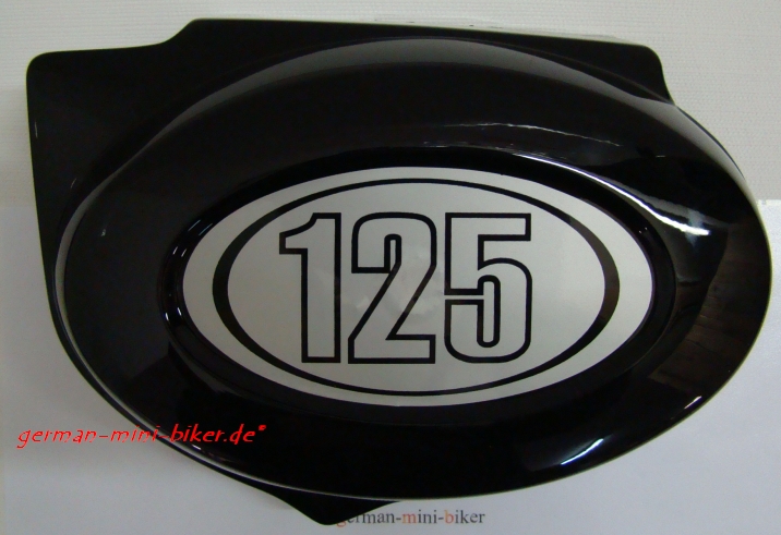 Artikelbild 1 des Artikels “Seitendeckel Batterie 125cc Links SCHWARZ “