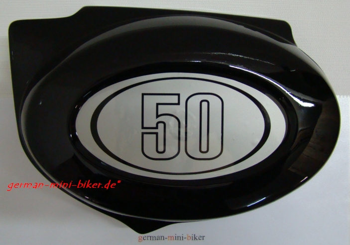 Artikelbild 1 des Artikels “Seitendeckel Batterie 50cc Links SCHWARZ “