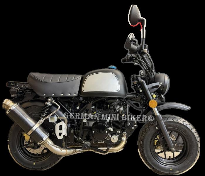 Artikelbild 1 des Artikels “Auspuff V2A-Carbon-Style BS1019 untenliegend Skymini & Le Mans “