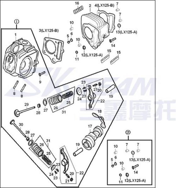 Artikelbild 1 des Artikels “AUSLASSVENTIL LONCIN 1P52FMI ABB. 1.30 “