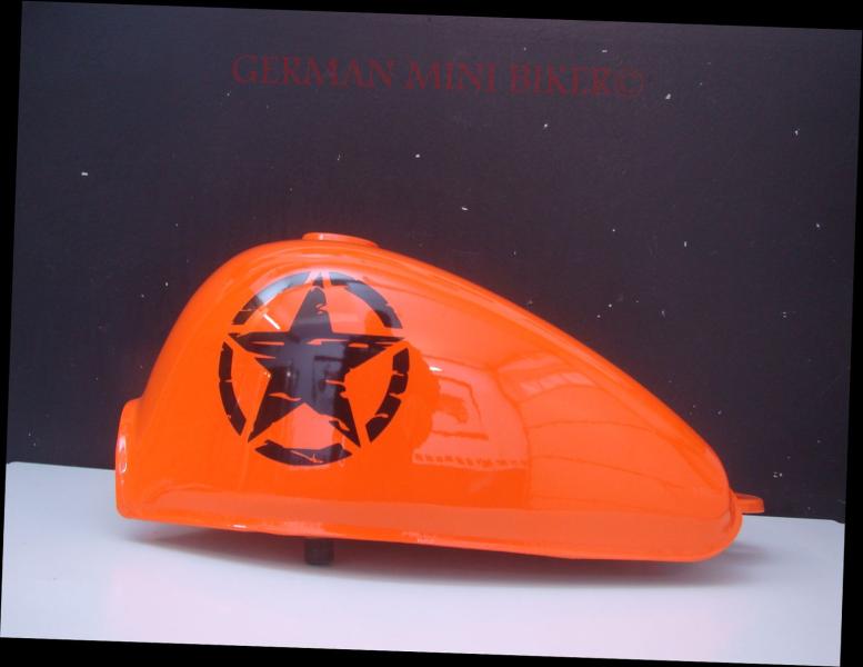 Artikelbild 12 des Artikels “-8/ EU4 125cc Tank Skymini 4,5 Liter Schwarz ab 2017 - bis 2021! Matt-Schwarz“