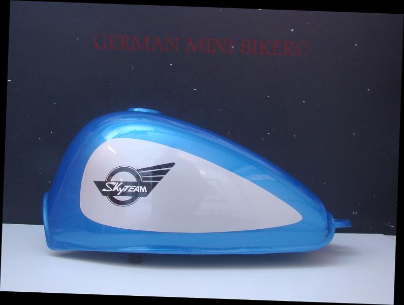 Artikelbild des Artikels “-8/ EU4 125cc Tank Skymini 4,5 Liter Schwarz ab 2017 - bis 2021! Matt-Schwarz“