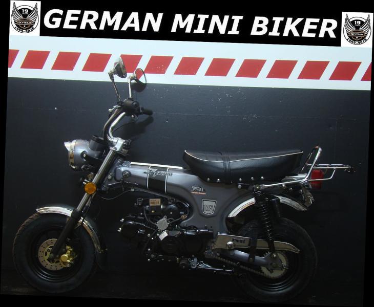 Artikelbild des Artikels “SKYTEAM  SKYMAX 125-6 CLUB-S E5 INJECTION de LUXE TITAN-METALLIC-Auslaufmodell- Sitz in Schwarz“
