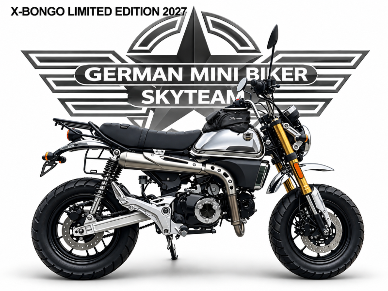 Artikelbild des Artikels “Skyteam - X-BONGO 50 LIMITED-EDITION CHROM E5+ MODELL 2027 “