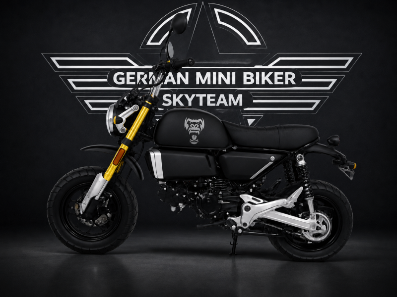 Artikelbild 3 des Artikels “Skyteam - X-BONGO 125 ABS MATT-BLACK-GORILLA E5+ NEU 2026 “