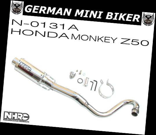 Artikelbild 4 des Artikels “NHRC Alu Sport-Auspuff Injektion oben Skymini-Monkey NHRC-0131A mit EU4 Anschluss! “