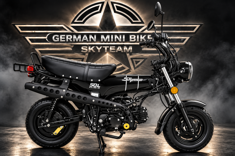 Artikelbild 4 des Artikels “SKYTEAM - SKYMAX 50 Black E5 CLUB-S Injektion Mofa 25 km/h Zulassung“
