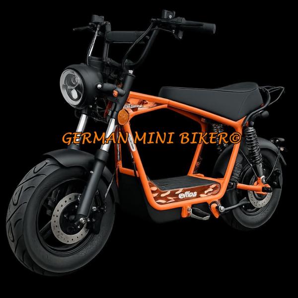 Artikelbild 4 des Artikels “E-Mini 25 Orange-Edition MOFA 25 km/h mit Klapplenker! “