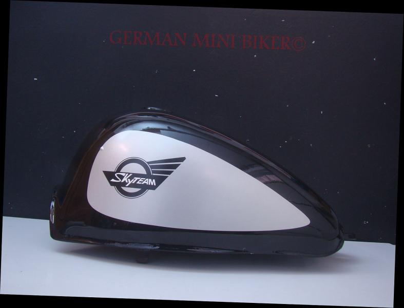 Artikelbild 5 des Artikels “-8/ EU4 125cc Tank Skymini 4,5 Liter Schwarz ab 2017 - bis 2021! Matt-Schwarz“