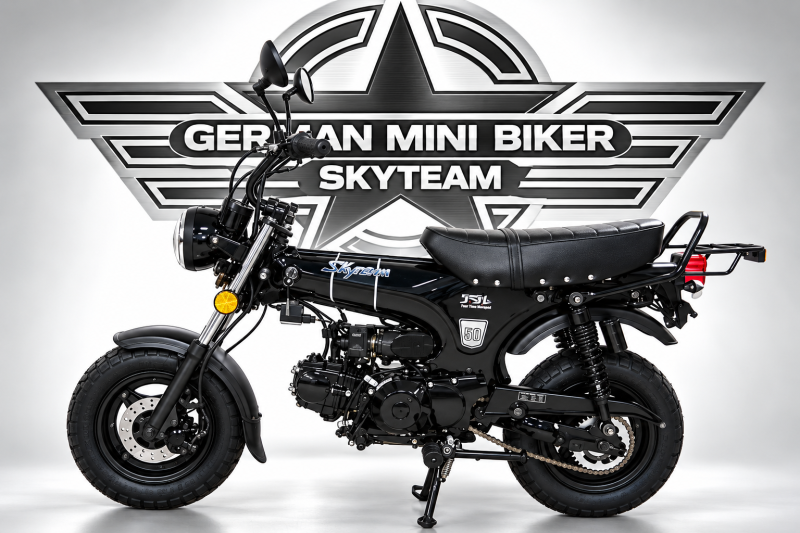 Artikelbild 5 des Artikels “SKYTEAM - SKYMAX 50 Black E5 CLUB-S Injektion Mofa 25 km/h Zulassung“