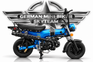 SKYTEAM - SKYMAX 50 Metallic-Blue E5 CLUB-S Injektion Sitz in Schwarz