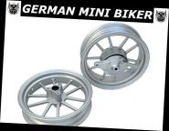 Aluminum Felgen Set silber 2,75x12" & 3,5x12" mit Zulassung! 