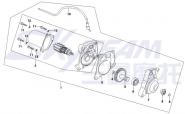 ANLASSER KOMPLETT PASSEND 50cc & 125cc SKYTEAM ABB. 1 