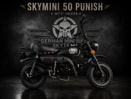 SkyTeam SKYMINI 50 E5 CLUB-Inj. Matt-Black-Punish de Luxe 
