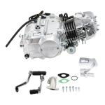 Zongshen Motor 125cc 4 Gang/Handkupplung Silber 