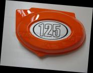 Seitendeckel Batterie 125cc Links ORANGE 