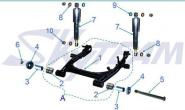 -Trex Stoßdämpfer 320mm 1 Stück 