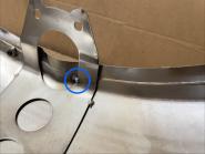 B-Ware F9 Skymax Schutzblech vorn Chrom 