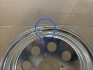 B-Ware F60 Alufelge Le Mans 2,5x10zoll mit Zulassung für Le Mans & Skymini 