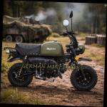 SKYTEAM SKYBONGO 50 E5 CLUB-Injektion Army-Green-Edition de Luxe Mofa 25 km/h + Mokick 45 km/h Zulassung
