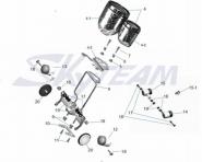 -ACE Gummi unten Lampenhalter 2 Stück 