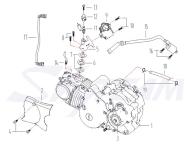 Motor 125ccm X-Bongo Abb. 1 1 Stück 