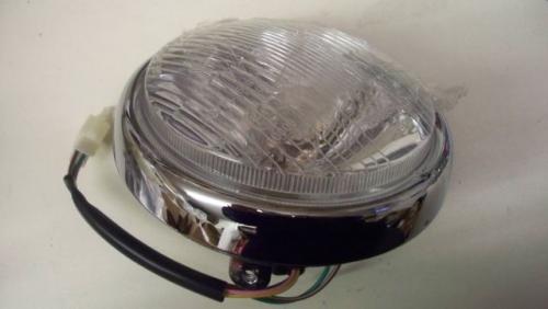 Artikelbild des Artikels “Scheinwerfer mit Chromring Skymax 50+125 “