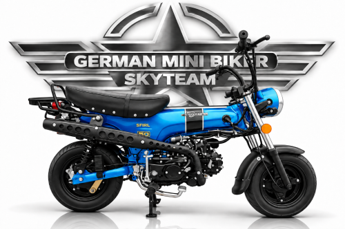 Artikelbild des Artikels “SKYTEAM - SKYMAX 50 Metallic-Blue E5 CLUB-S Injektion Sitz in Schwarz“