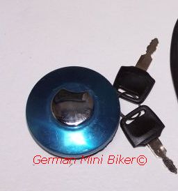 Artikelbild des Artikels “Tankdeckel -8 Chrom 34 mm mit Schloß Skymini bis 2015! “