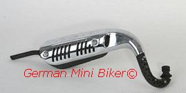 Artikelbild des Artikels “Auspuff EU3 obenliegend Skymini 125cc “