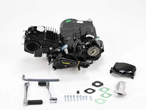 Artikelbild des Artikels “Original YX Tuning-Motor 140cc Semi-Auto mit Anlasser & Kickstarter in Schwarz! “