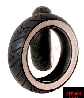 Artikelbild des Artikels “Reifen Continental Twist Weißwand 120/70-12 1 Stk. “