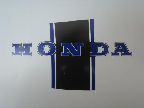 Artikelbild des Artikels “Honda Bauchbinde Schwarz/Blau 1 Paar Links & Rechts “