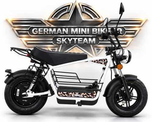 Artikelbild des Artikels “E-Max 50 White-Edition mit Klapplenker! “