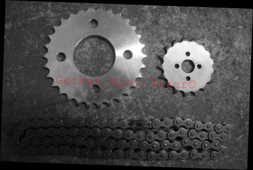 Artikelbild des Artikels “Skymax 125 15Z/32Z/84GL EURO 0-3 Kettensatz Original Vergaser & Injektion-Modelle “