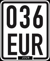 Artikelbild des Artikels “Kennzeichen Mofa/Mokick Haftpflicht ab 1. März bis 28.02.2027 45 km/h ab 25 Jahre“
