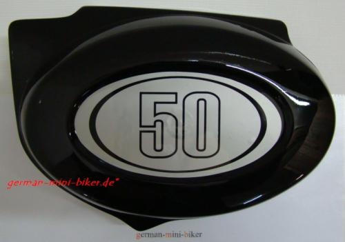 Artikelbild des Artikels “Seitendeckel Batterie 50cc Links SCHWARZ “