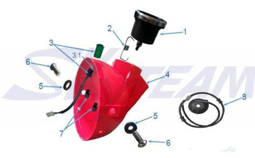 Artikelbild des Artikels “-8/50 Tachosensor Skymini 50 & 125 E4 / E5 Abb.8  1 STK. “