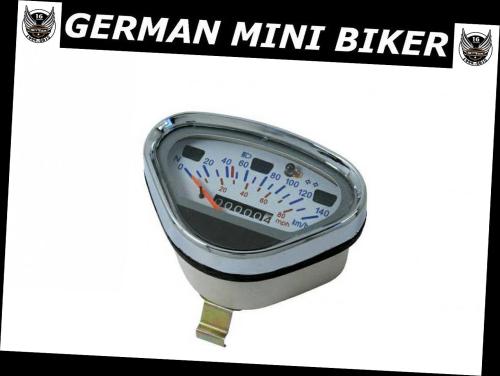 Artikelbild des Artikels “Tacho 125cc Skymax 140km/h Weiß mit Tankanzeige! “
