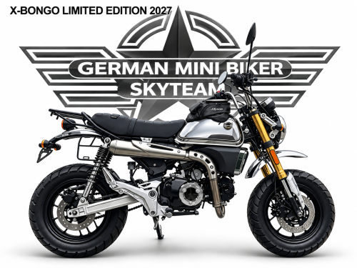 Artikelbild des Artikels “Skyteam - X-BONGO 125 ABS LIMITED-EDITION CHROM E5+ MODELL NEU 2027 “